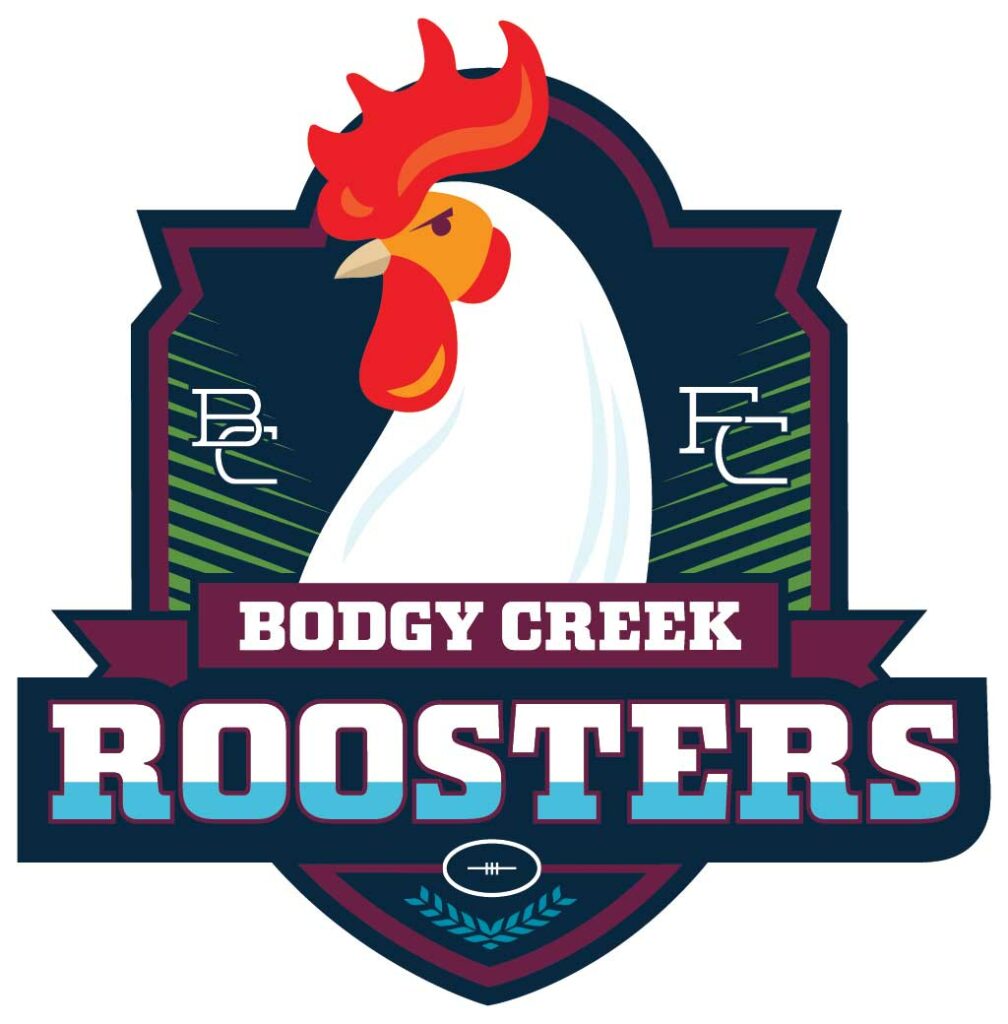 Become a member of Bodgy Creek Roosters Football Club as created by Damian Callinan in the Netflix hit film & solo stage show The Merger, as well as the Bodgy Creek Community Podcast. Choose from a Membership or Half Membership.